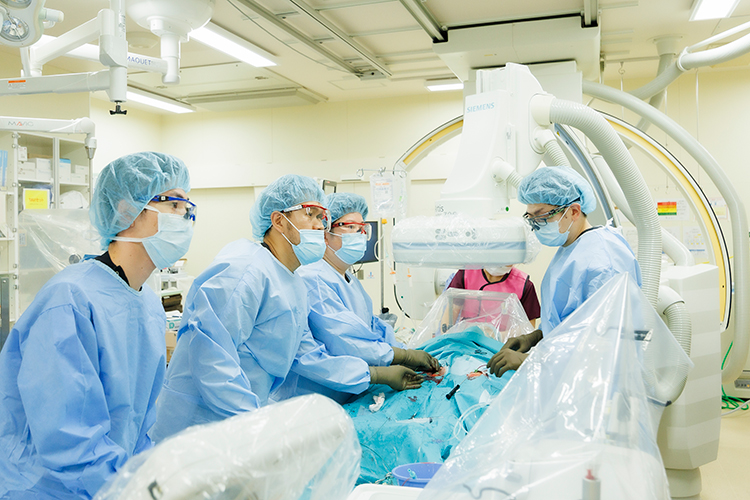 構造的心疾患のカテーテル治療